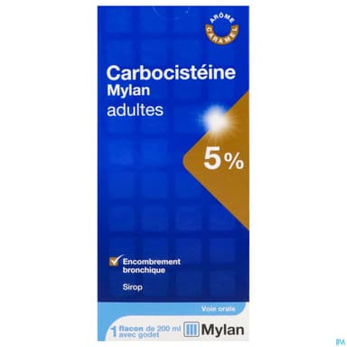 CARBOCISTEINE 5% AD MYL SP 200ML