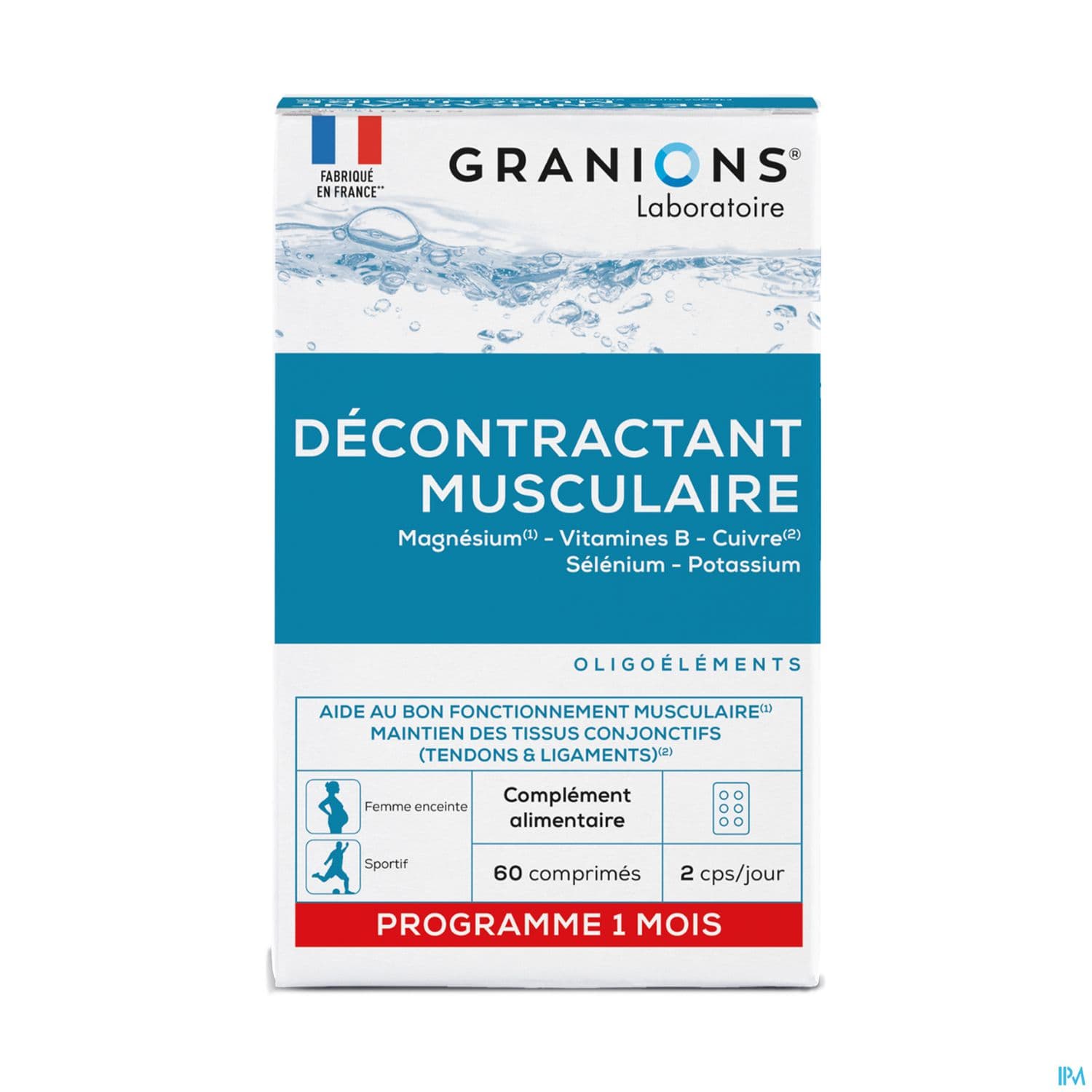 Granions Decontractant Musculaire Comprime 60