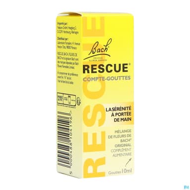 Rescue Bach Compte Gouttes 10ml