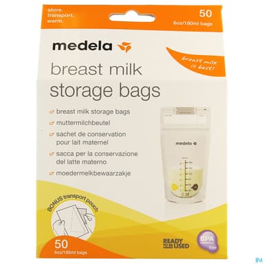 Medela Sachet De Conservation Lait 50