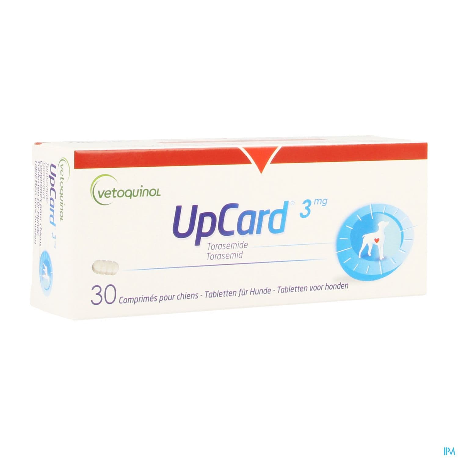 UPCARD 3MG CHIEN CPR 30