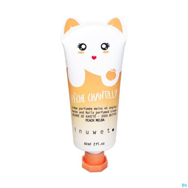 Inuwet Creme Mains Peche Chantilly 60ml