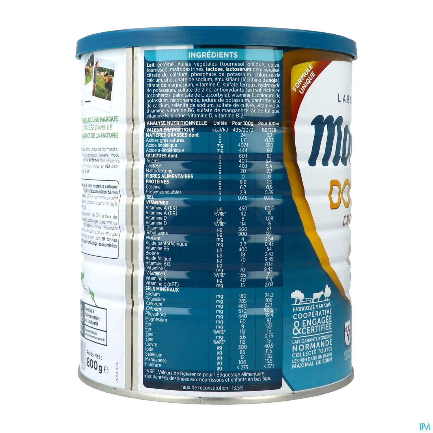 MODILAC 3 DOUCEA CROISS 800G