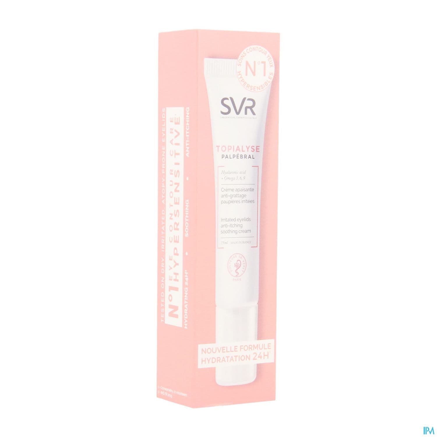 Svr Palpebral By Topialyse Demaquillant Yeux Paupieres 15ml