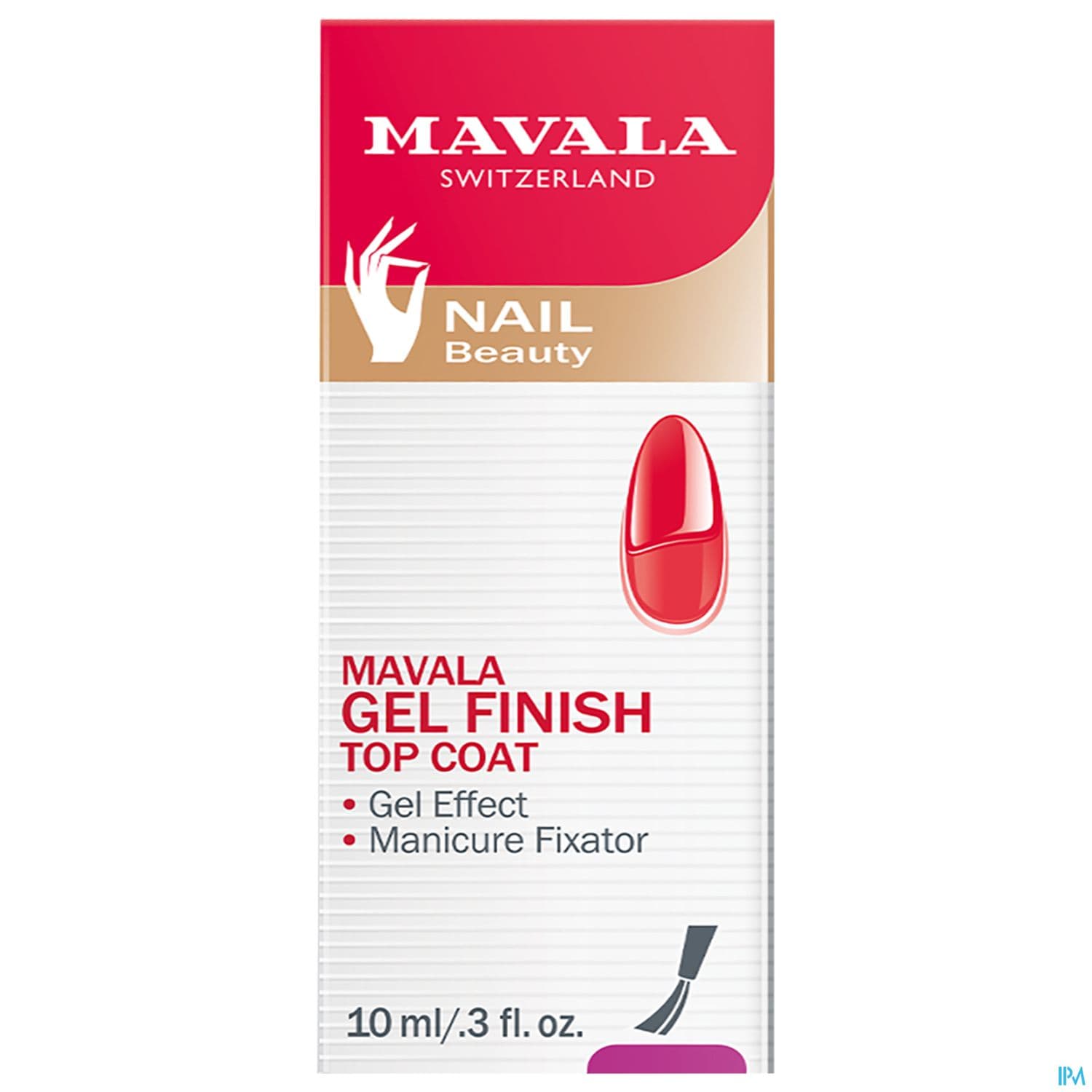 MAVALA TOP COAT GEL FINISH 10ML