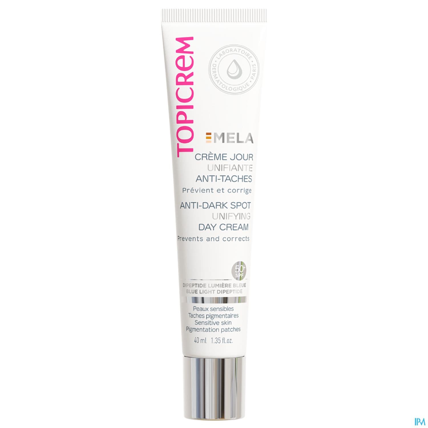TOPICREM MELA CR A/TACHE 50+ 40ML