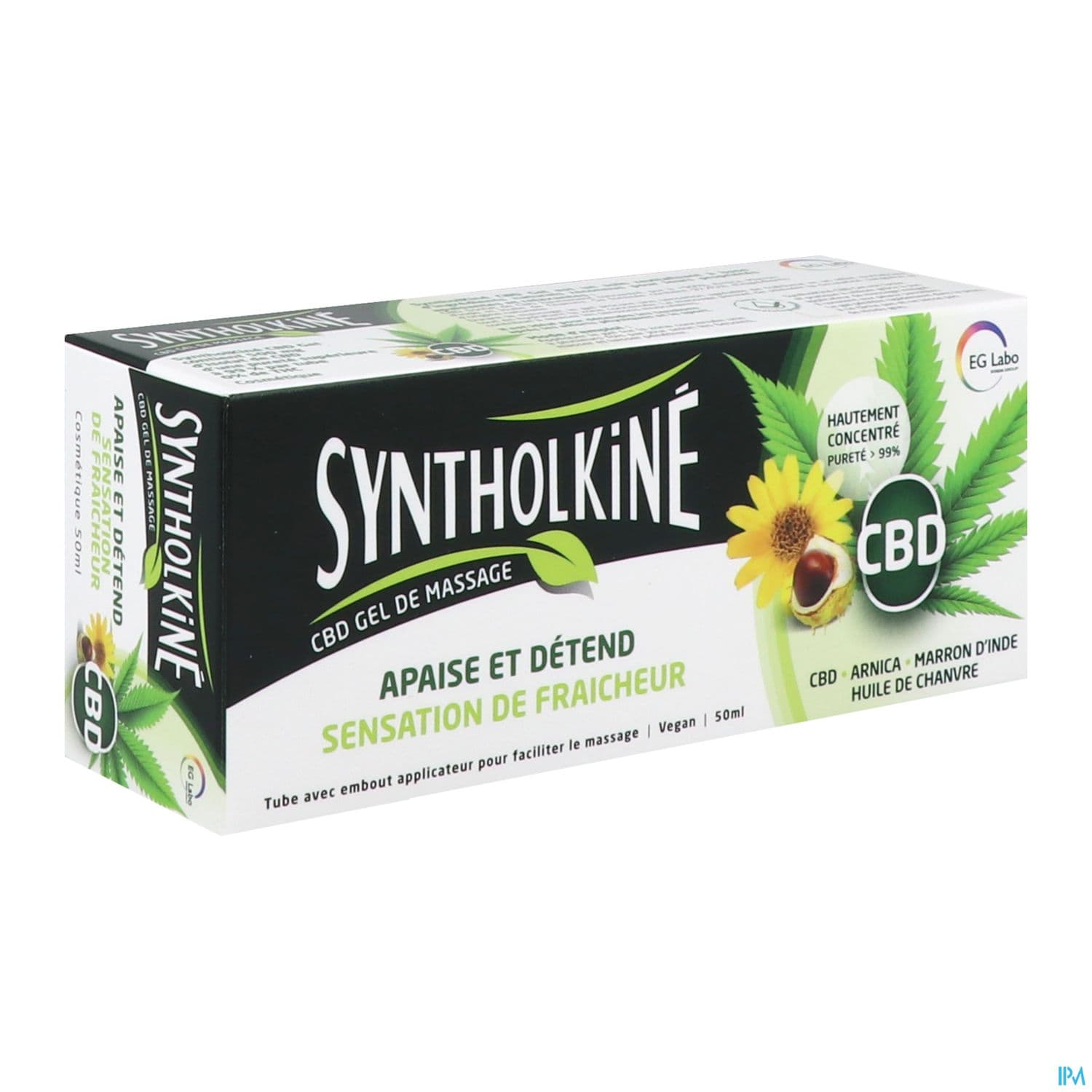 Syntholkine Cbd Gel De Massage Tube 50ml