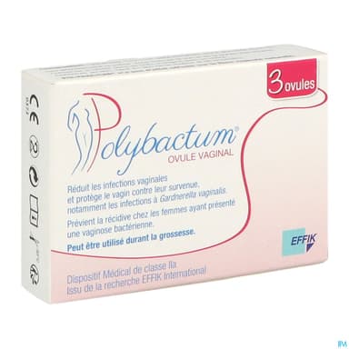 POLYBACTUM OVULE VAGINAL BTE 3