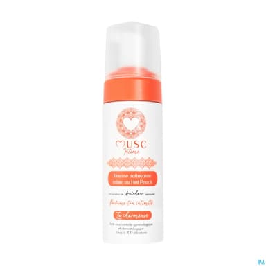 MUSC INTIME HOT PEACH MOUSSE 150ML
