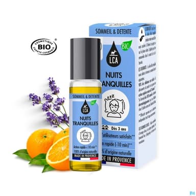 Lca Roll On Nuit Tranquille Bio 10ml