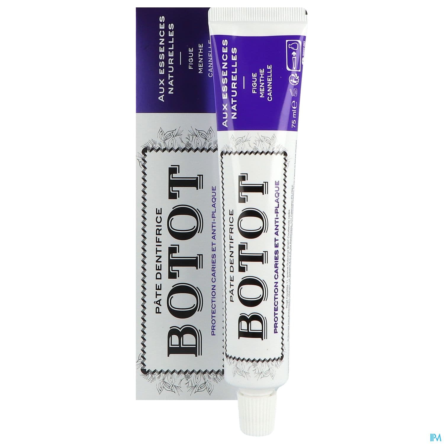Botot Dentifrice Figue Menthe Canelle 75ml