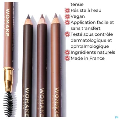 WOMAKE CRAYON SOURCILS BRUN