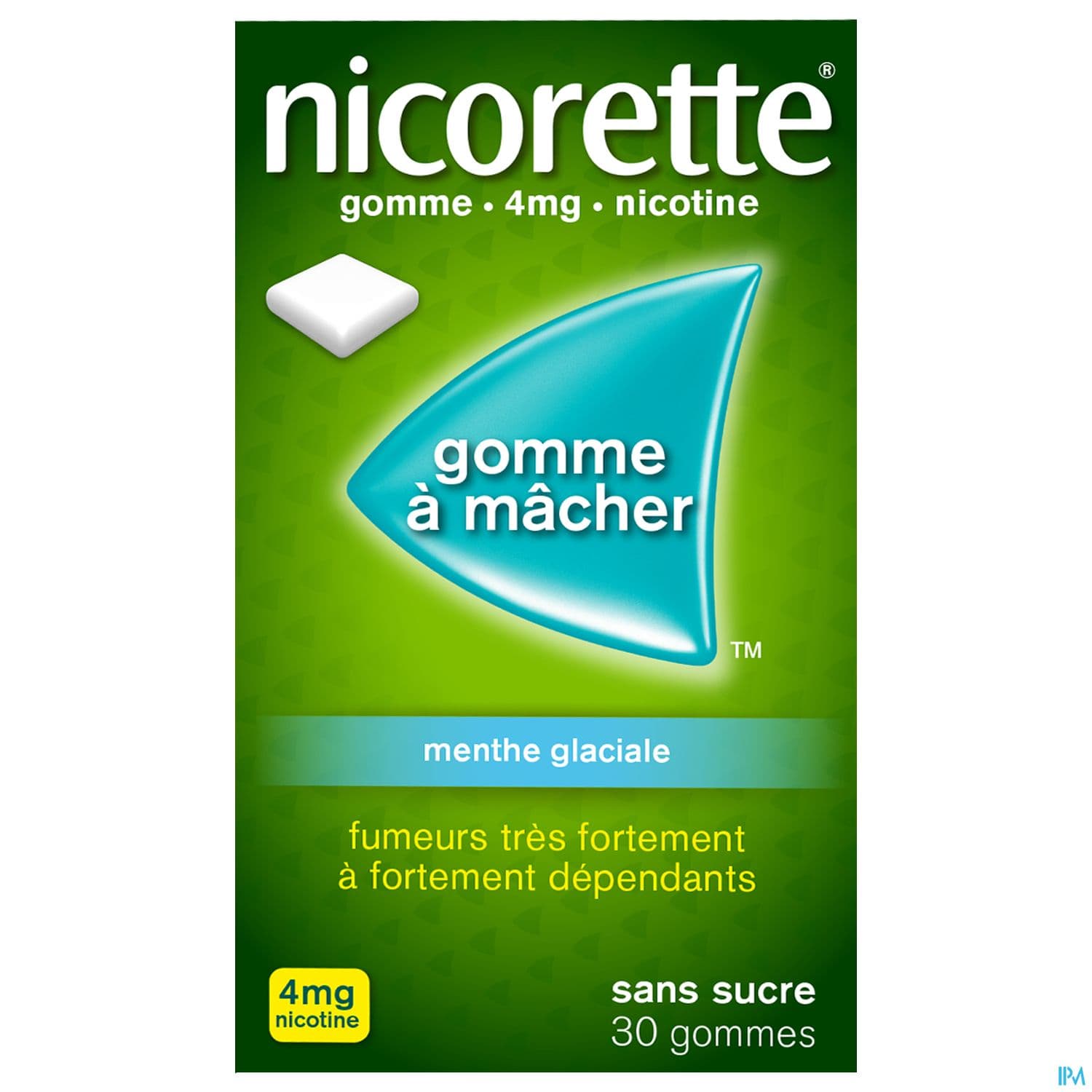 NICORETTE 4MG GOMME MENT GLA SS 30