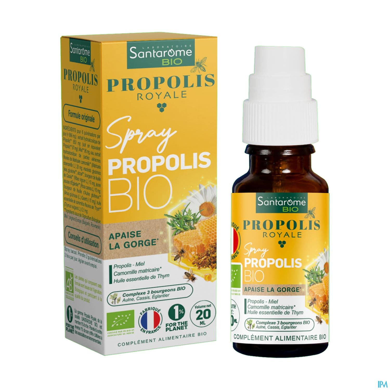 Santarome Spray Propolis Bio 20ml