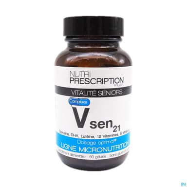 Nutriprescription Vsen 21 Vital Senior Gelule 60