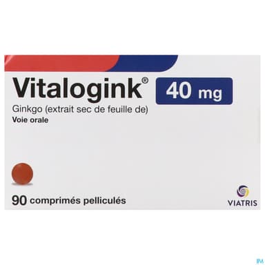 VITALOGINK 40MG CPR 90