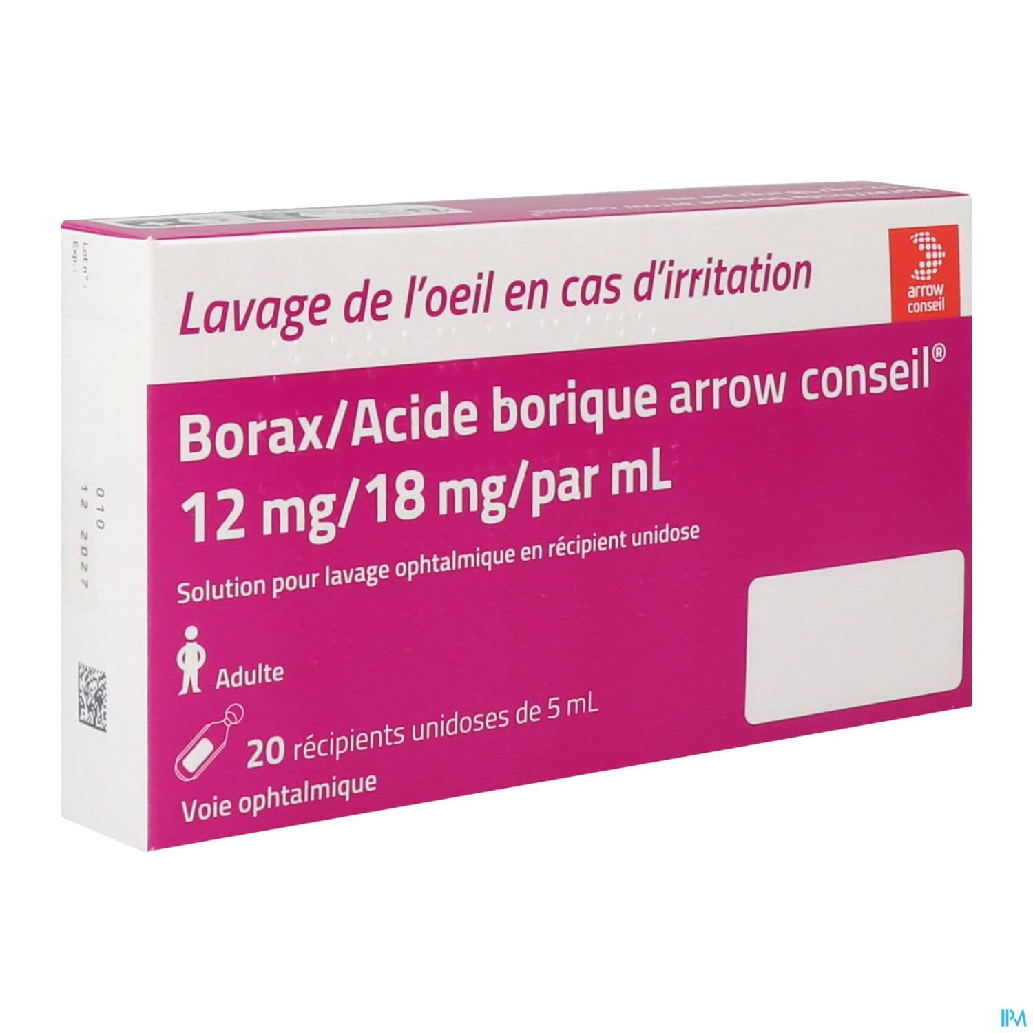 BORAX/AC.BORIQUE ARW CONS OPH5ML20