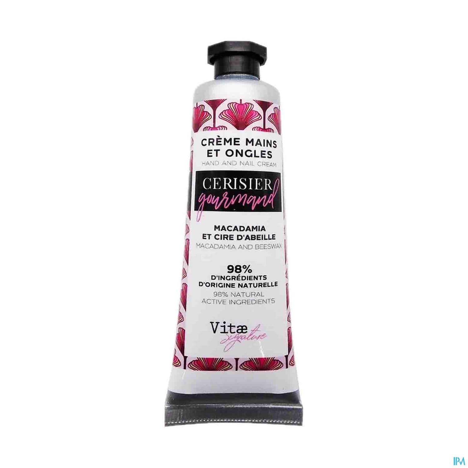 Vitae Cosmetics Creme Mains Cerise Gourmande 30ml
