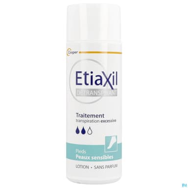 Cooper Etiaxil Detranspirant Pieds Lotion Peaux Seches 100ml