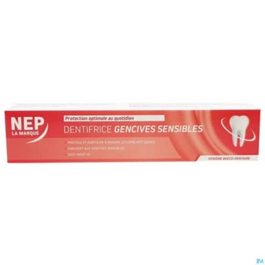 Nep Dentifrice Gencives Sensibles Menthe 75ml