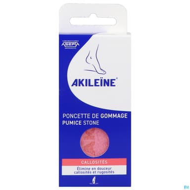 Akileine Bleue Poncette De Gommage