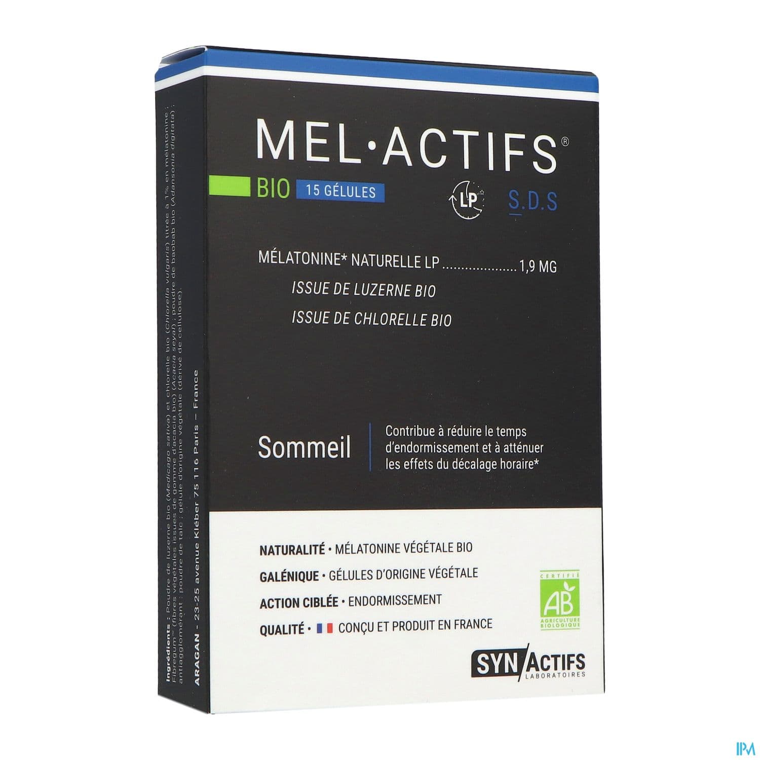 SYNACTIFS MELACTIFS BIO GELUL 15