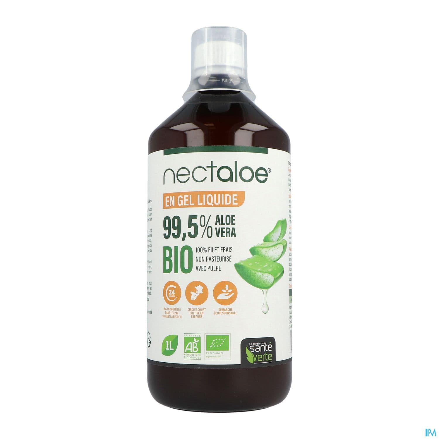 Sante Verte Nectaloe Gel Liquide Bio 1l