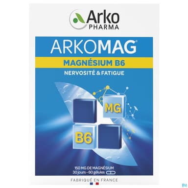 ARKOMAG MAGNESIUM B6 GELUL 60