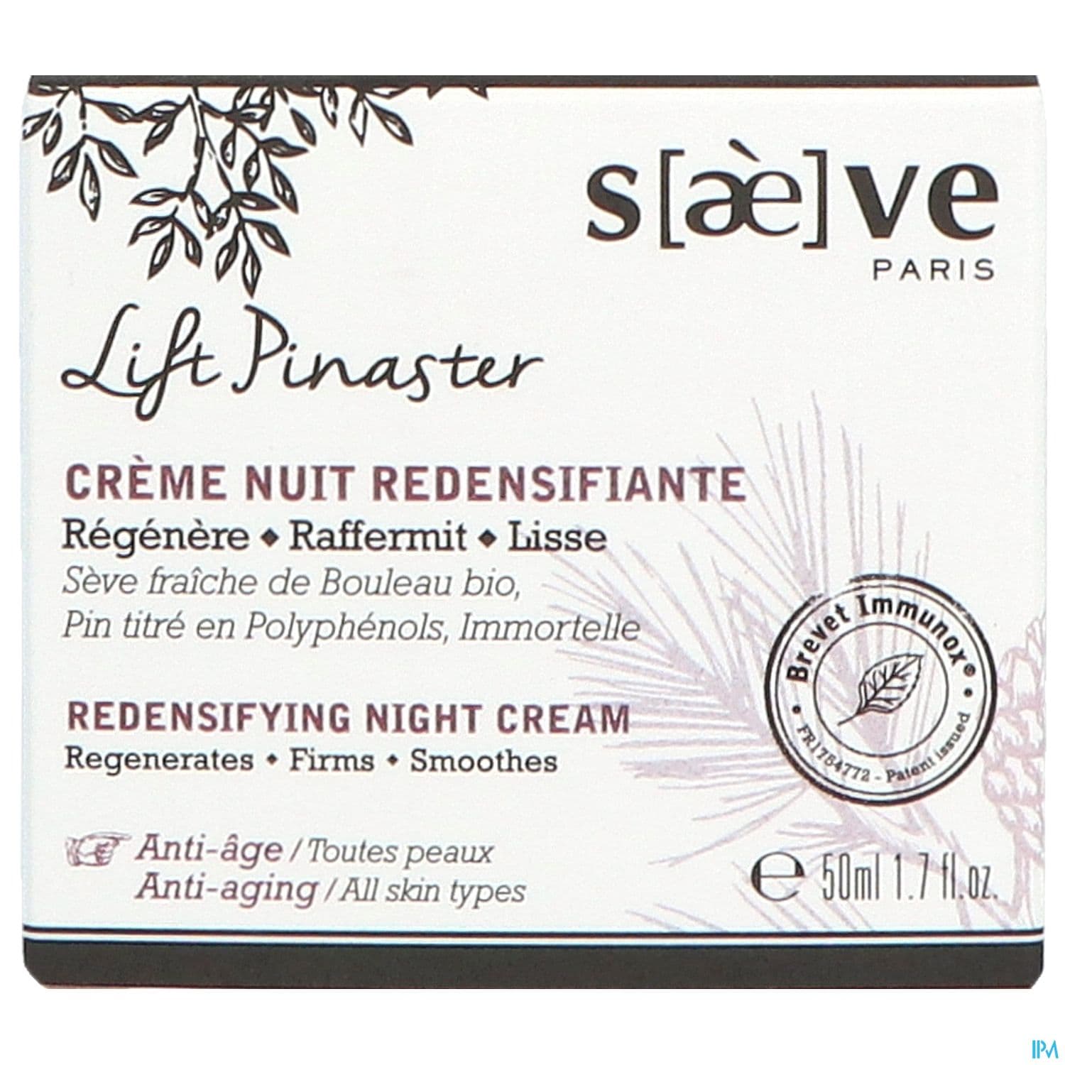 SAEVE LIFT PINASTER CR NUIT 50ML