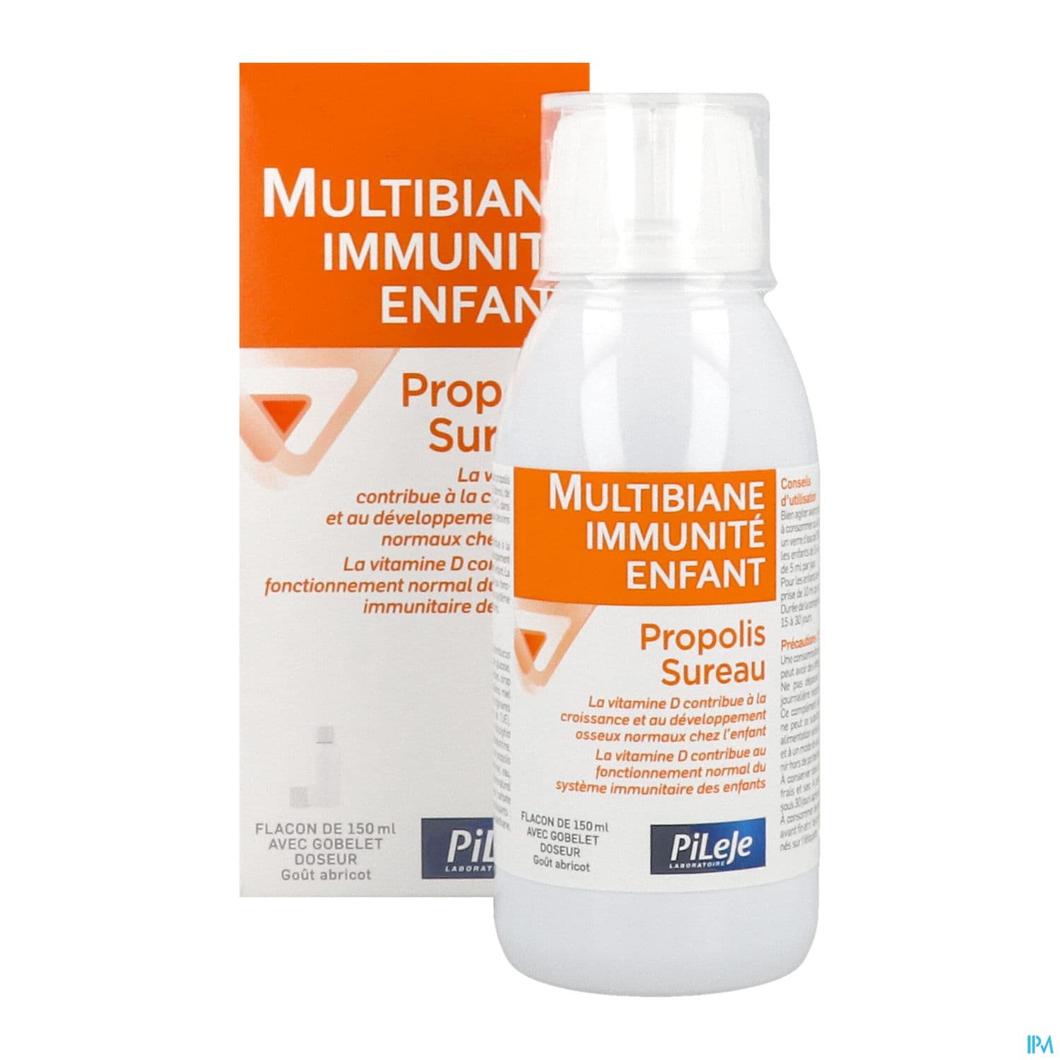 Pileje Multibiane Enfant Immunite Flacon De 150ml