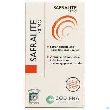 SAFRALITE 30MG GELULE 28