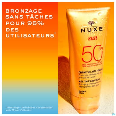 NUXE SUN CR FONDAN VIS SPF50 50ML