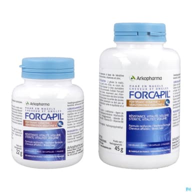 FORCAPIL FORTIFIANT+KERAT GELUL180