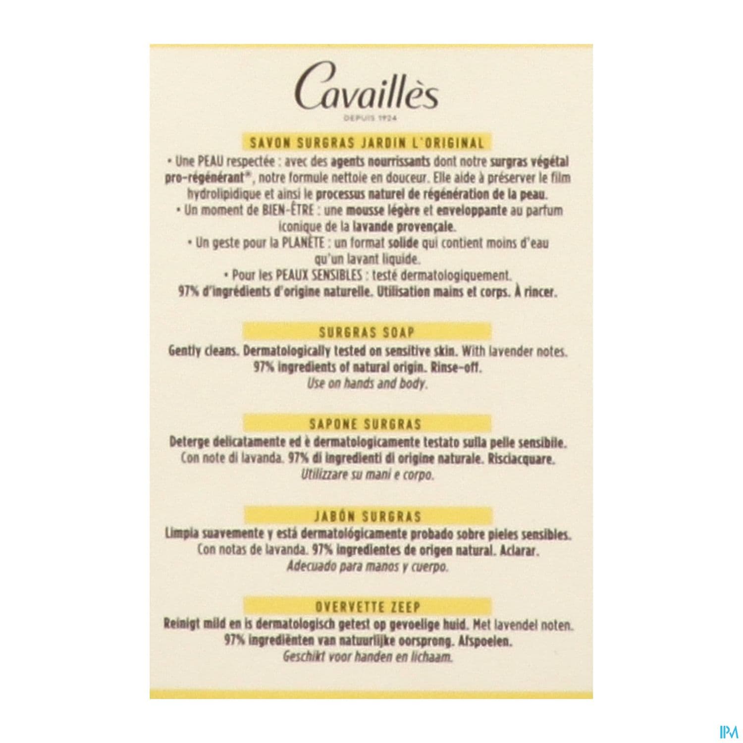 CAVAILLES SAV SURG L'ORIGINAL 100G