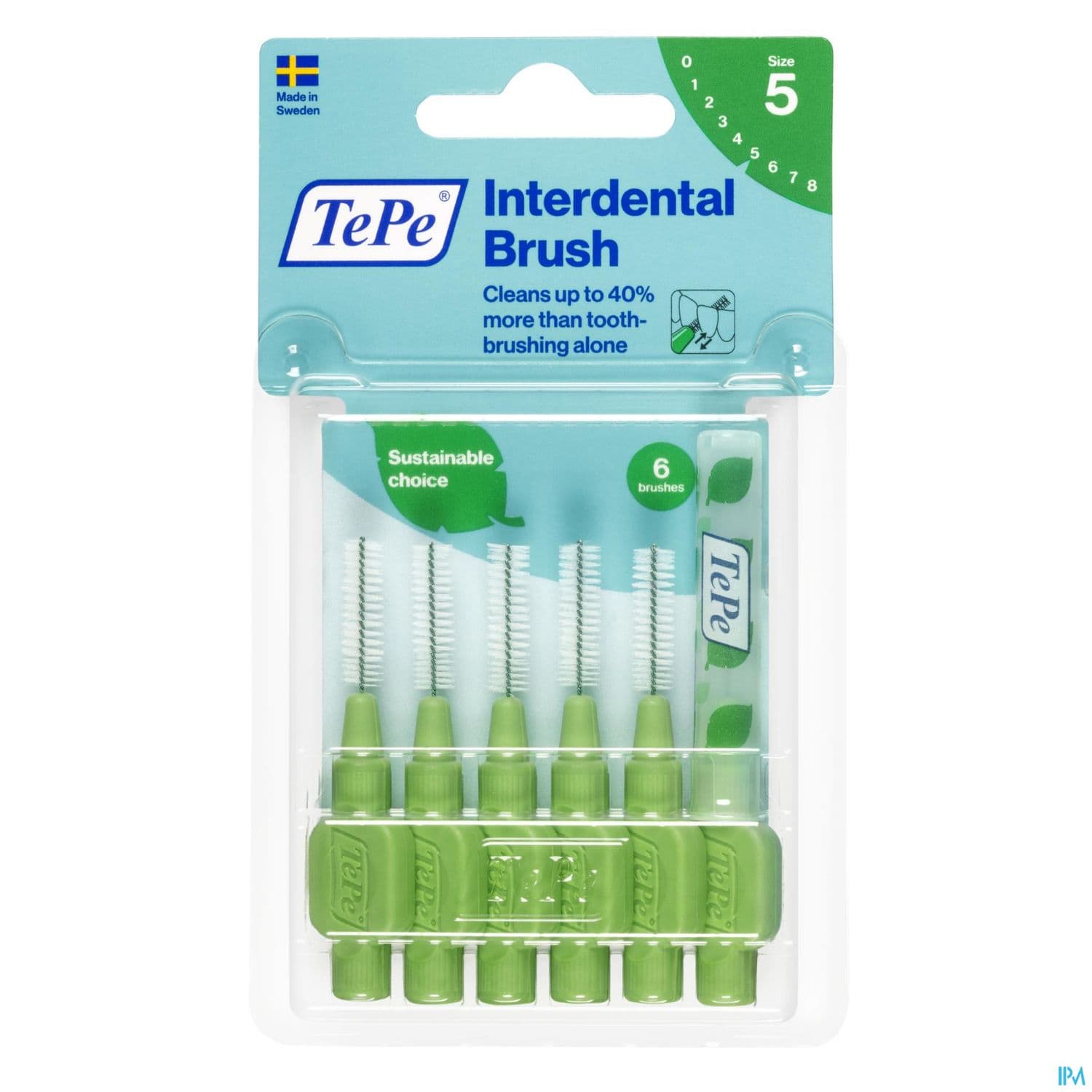 Tepe Brossette Interdentaire Original 0mm8 Vert X6