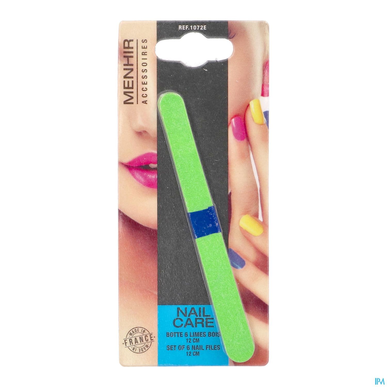 Vitry Menhir Lime Ongles Corindon Bois 12cm X6