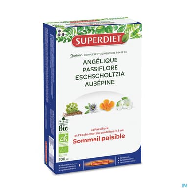 SUPERDIET QUAT SOMMEIL BIO AMP20