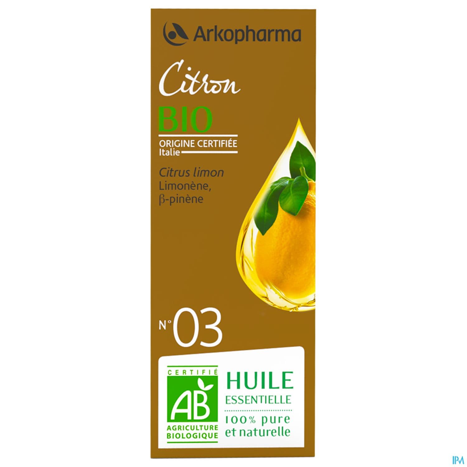 ARKOESS CITRON BIO N°3 HE 10ML