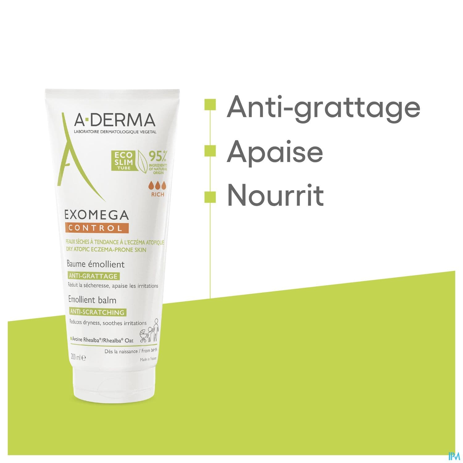 A-DERMA EXOMEGA CONT BAUM 200ML