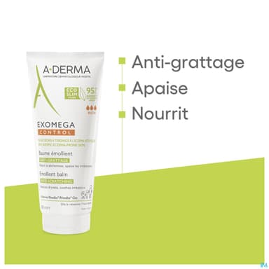 A-DERMA EXOMEGA CONT BAUM 200ML