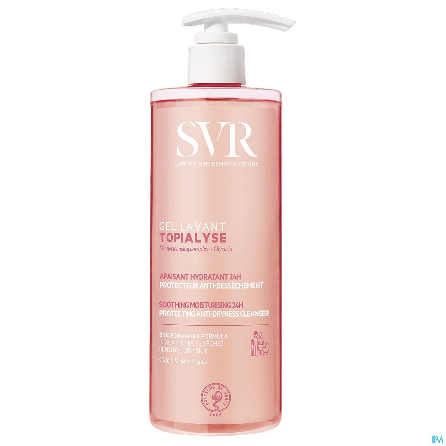 SVR TOPIALYSE GEL LAV 400ML