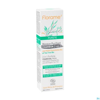 FLORAME PURETE MASQ CHARB 65ML
