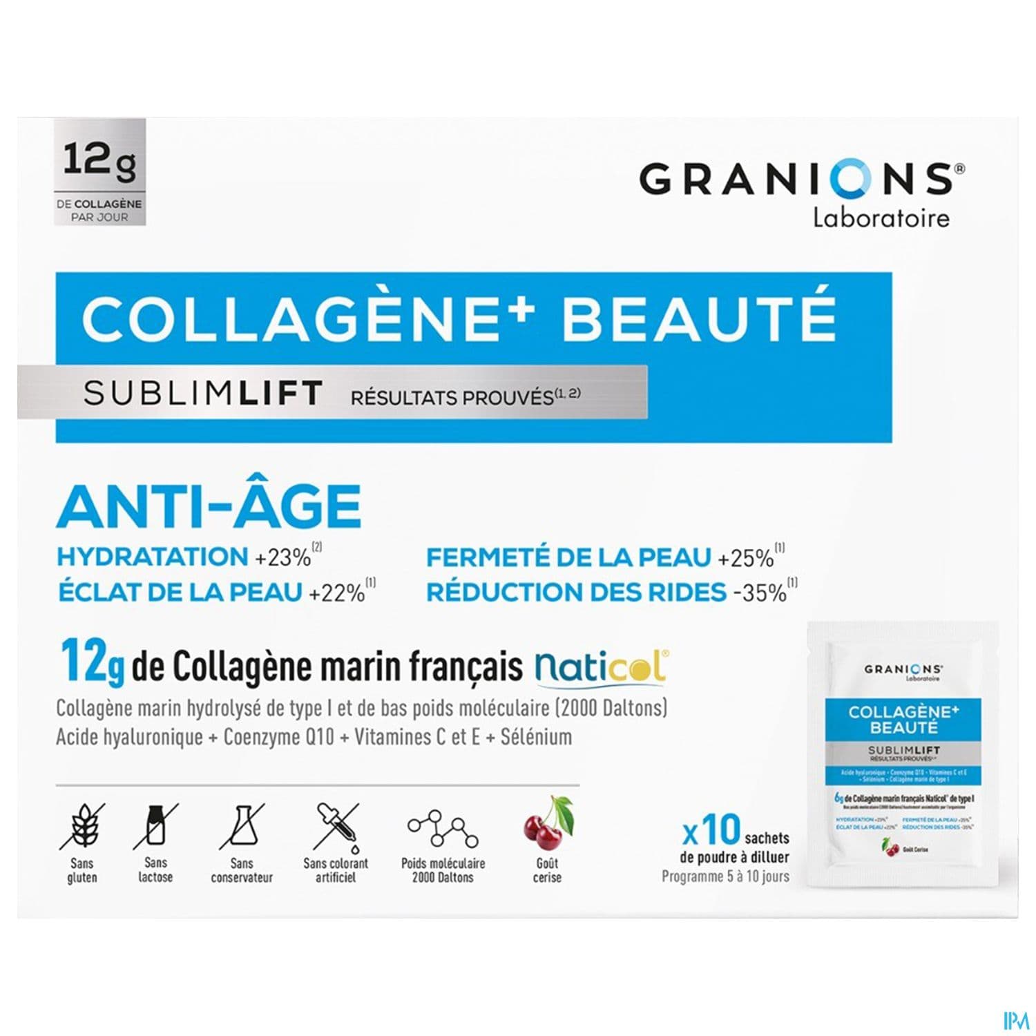 GRANIONS COLLAGENE+ BEAUTE SACH10