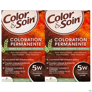 3 CHENES COLOR/SOIN MARR DORE 5W