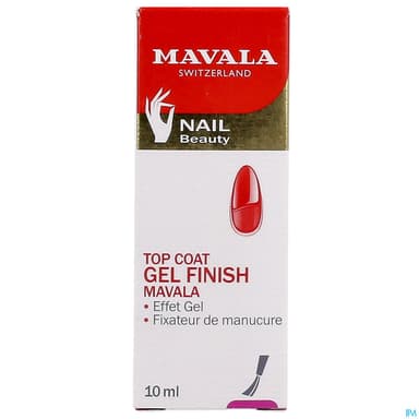 MAVALA TOP COAT GEL FINISH 10ML