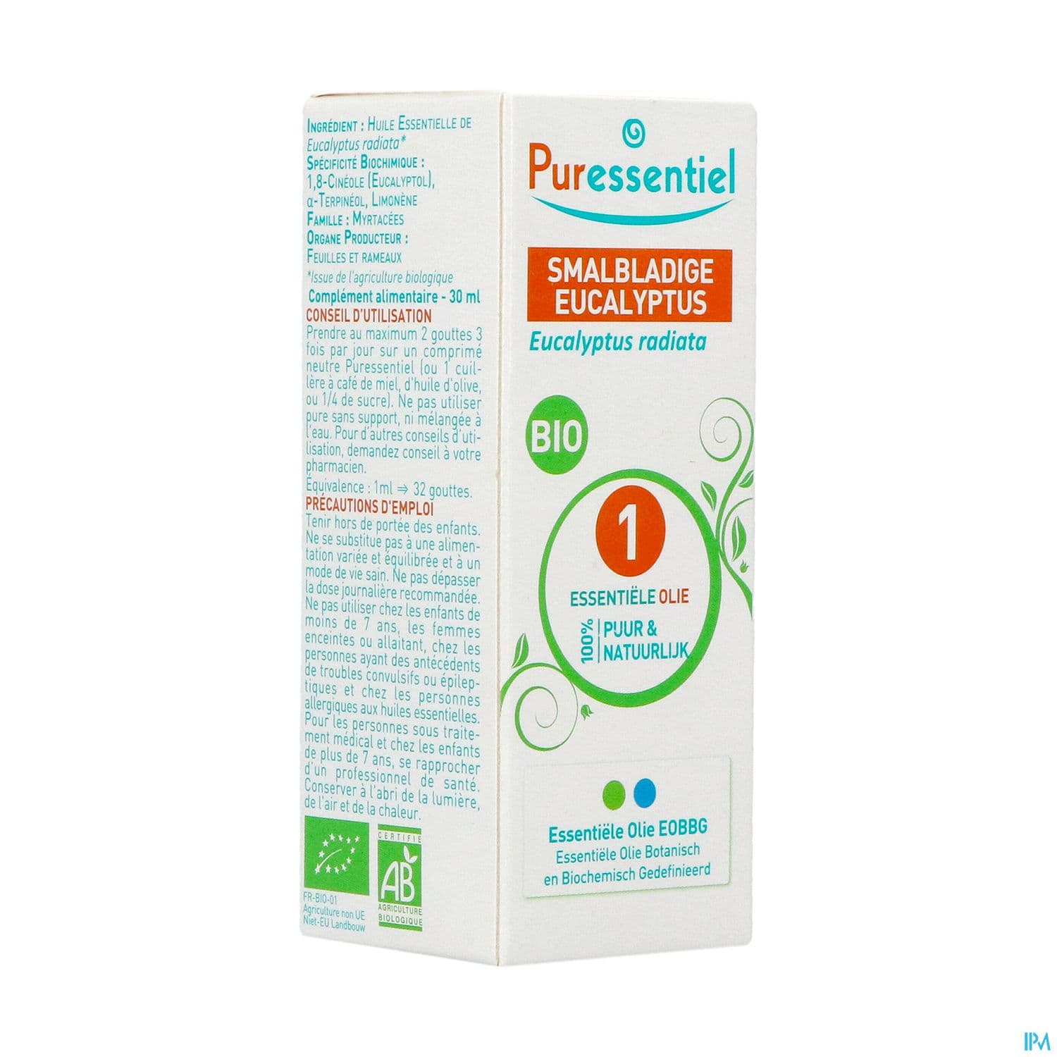 PURESSENTIEL HE BIO EUCAL RADI30ML
