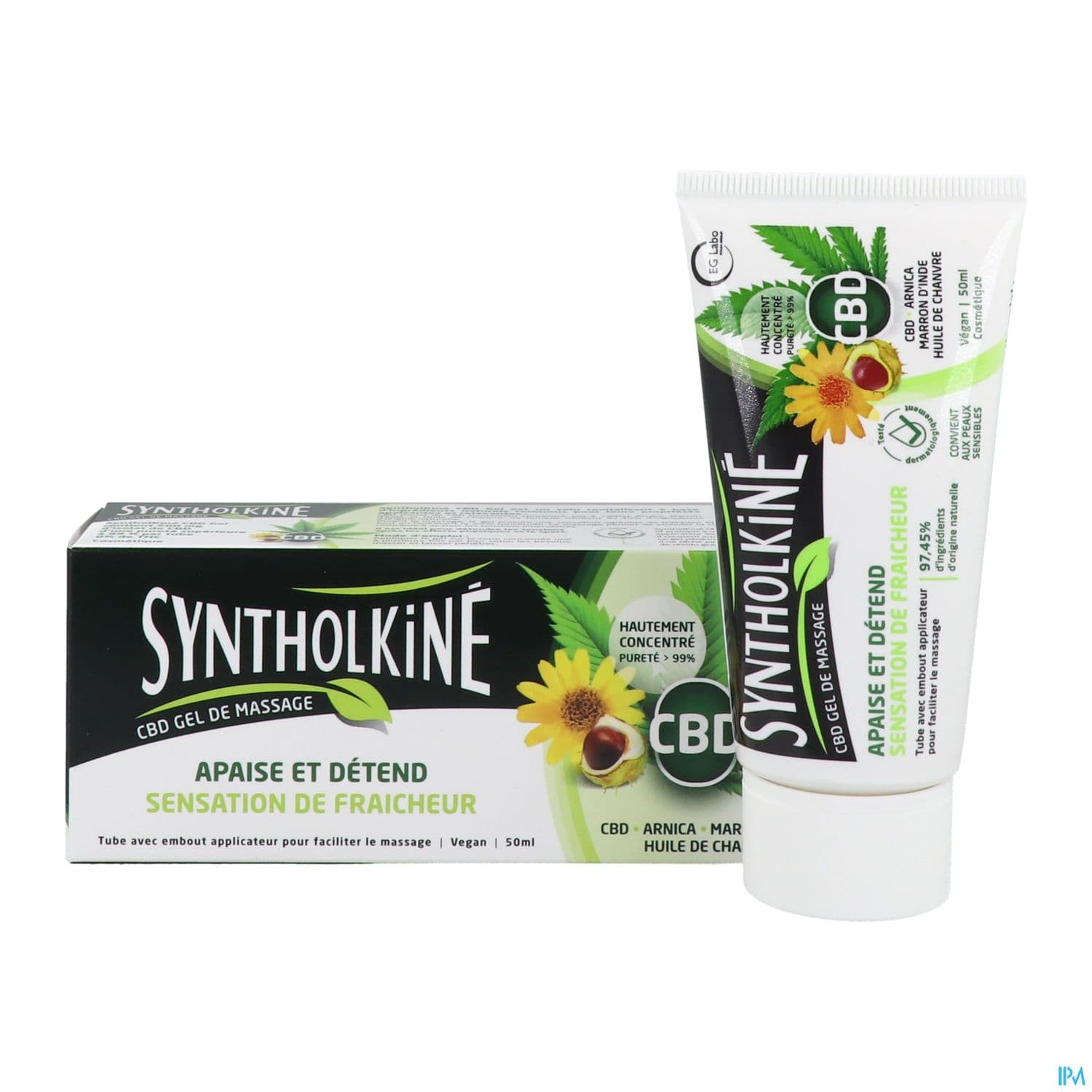 Syntholkine Cbd Gel De Massage Tube 50ml
