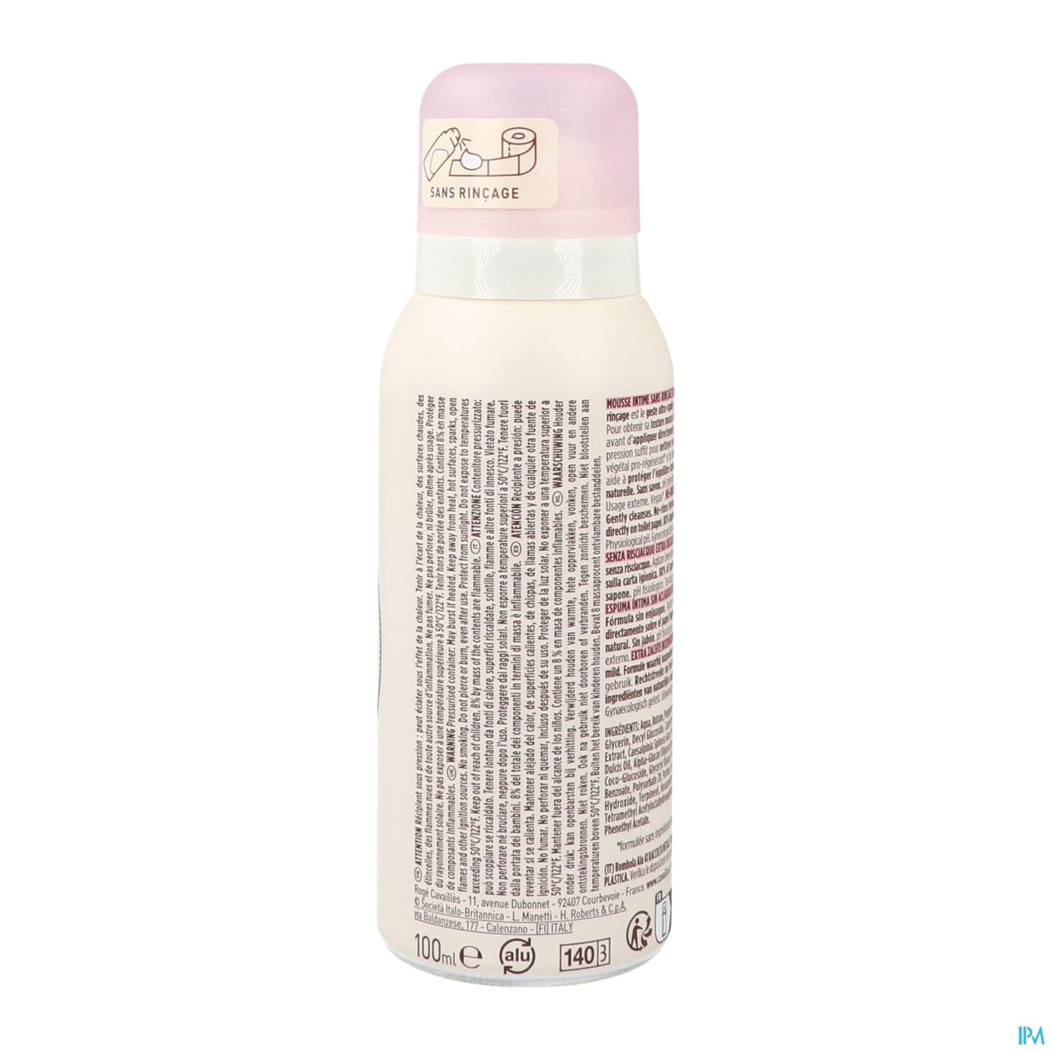 CAVAILLES MOUSSE EXTRA DOUX 100ML