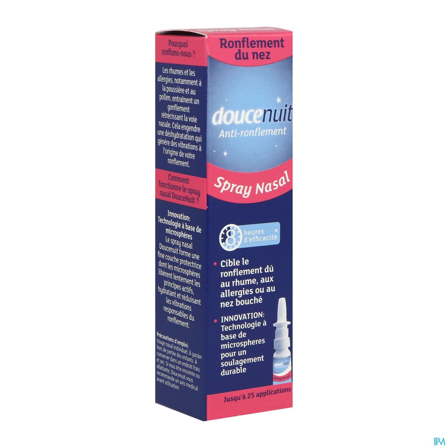 Douce Nuit Nez Spray Nasal Antironflement 10ml