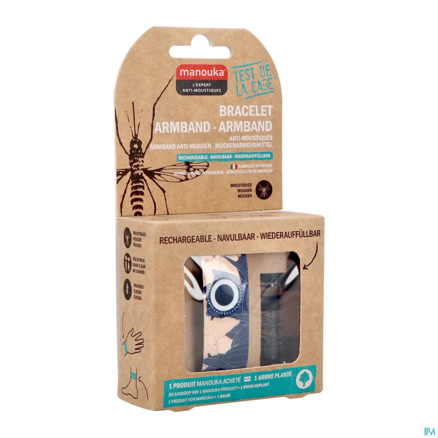 MANOUKA BRACEL A/MOUST AD VEGETAL